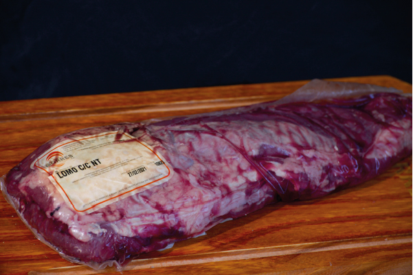 Lomo selección envasado al vacío