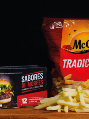 Combo Burger Sabores de Morres