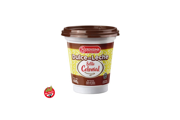 La Serenísima Dulce de leche Estilo Colonial 400gr