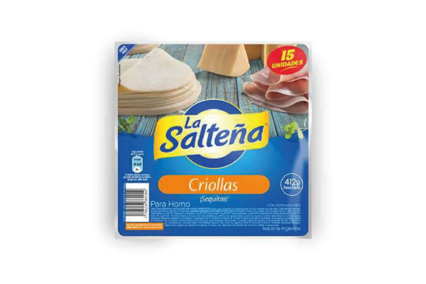 La Salteña tapas de empanadas criollas x 15 unidades